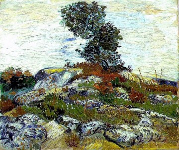 Las rocas con el roble Vincent van Gogh Pinturas al óleo